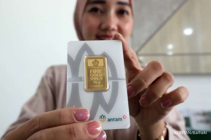 Harga Emas Antam Mengikuti Kenaikan Emas Spot, Berpotensi Tembus US$ 3.100