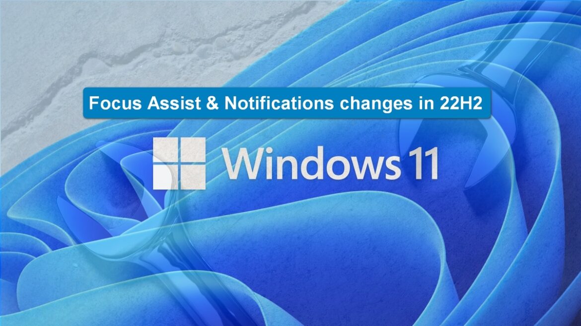 Cara menggunakan pengaturan Focus Assist dan Notifications di Windows 11 22H2