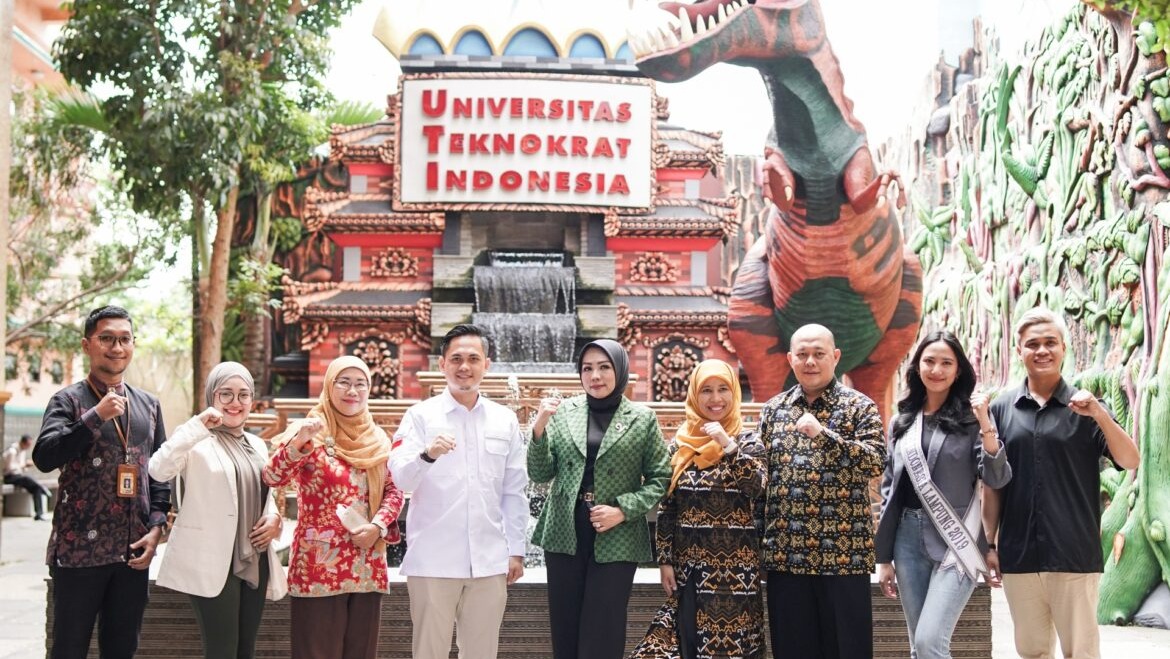 UNIVERSITAS TEKNOKRAT INDONESIA JADI KAMPUS PERTAMA DIKUNJUNGI PENYELENGGARA PUTERI INDONESIA LAMPUNG 2023