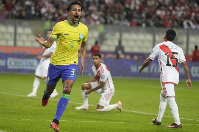 Hasil Peru vs Brasil: Skor 0-1