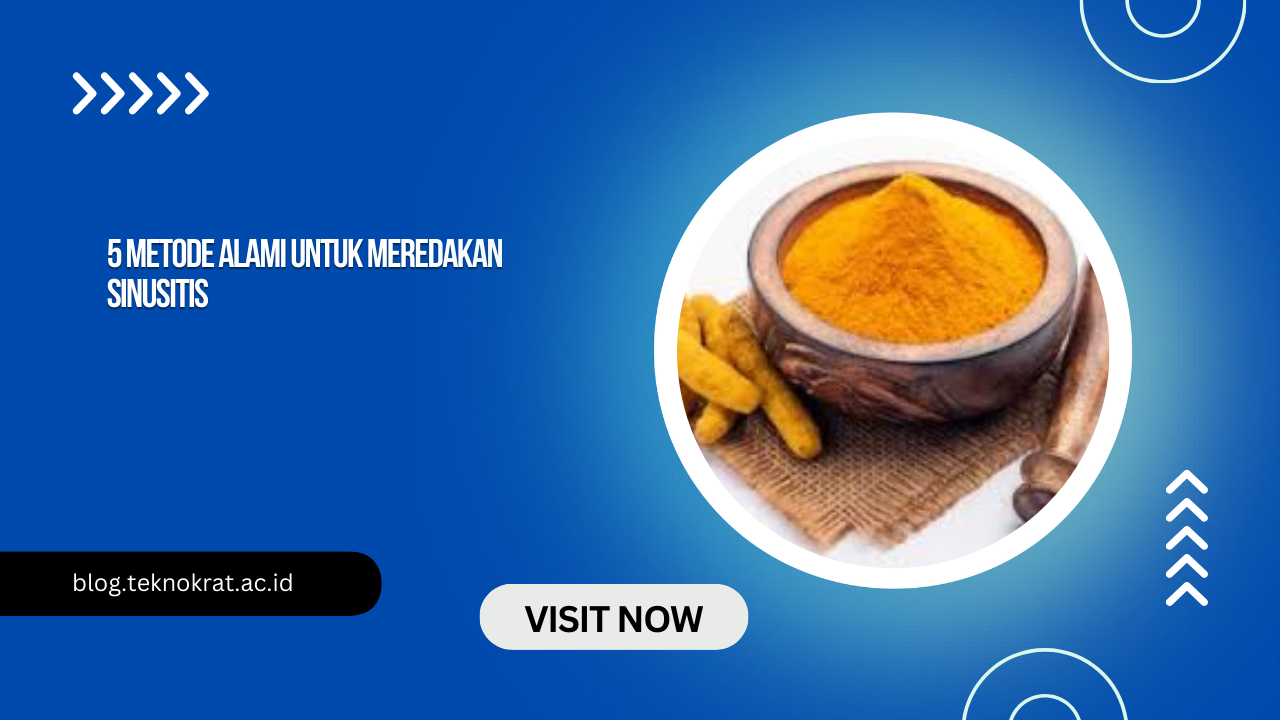 5 Metode Alami untuk Meredakan Sinusitis