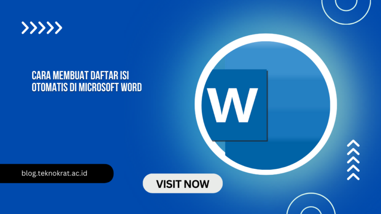 Panduan Praktis Cara Membuat Daftar Isi Otomatis Di Microsoft Word Trending Topics