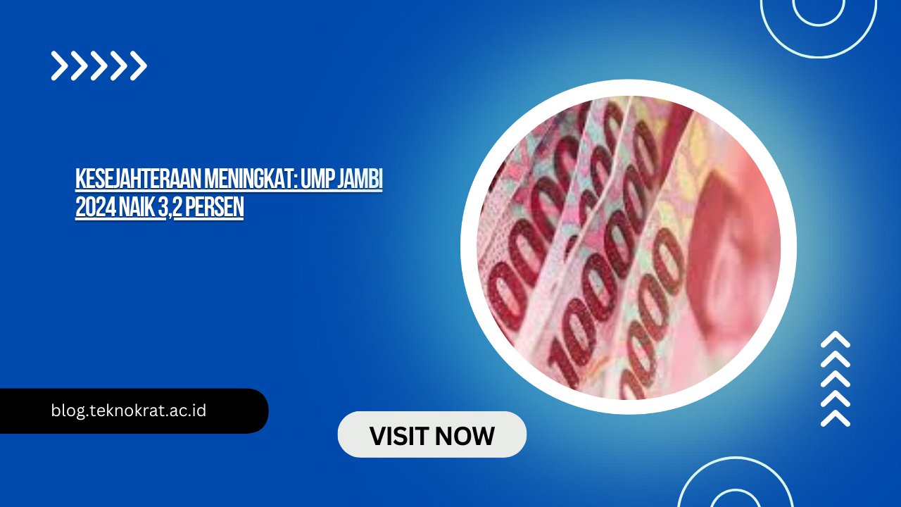 Kesejahteraan Meningkat: UMP Jambi 2024 Naik 3,2 Persen