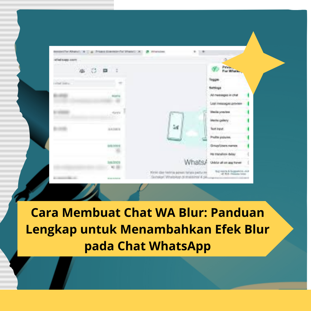Cara Membuat Chat WA Blur Panduan Lengkap untuk Menambahkan Efek Blur pada Chat WhatsApp