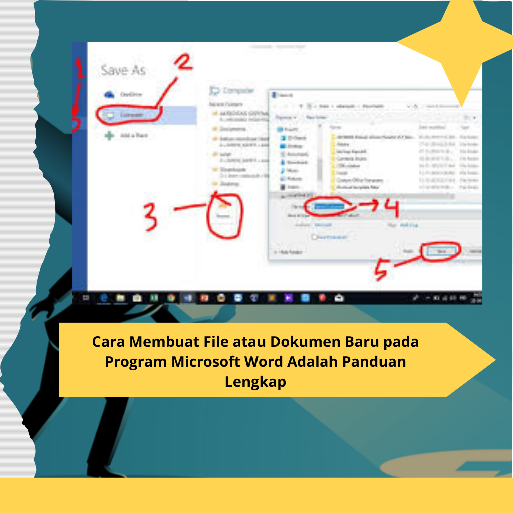 Cara Membuat File atau Dokumen Baru pada Program Microsoft Word Adalah Panduan Lengkap