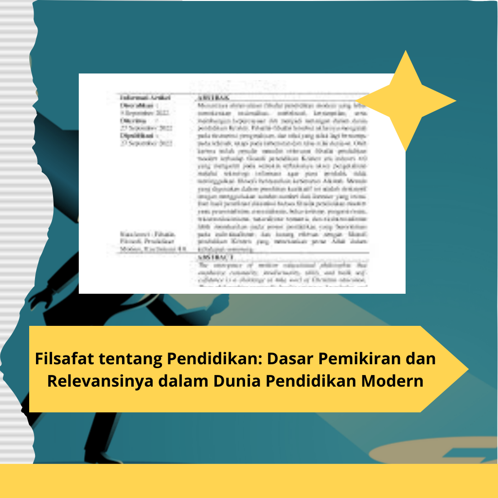 Filsafat tentang Pendidikan: Dasar Pemikiran dan Relevansinya dalam Dunia Pendidikan Modern