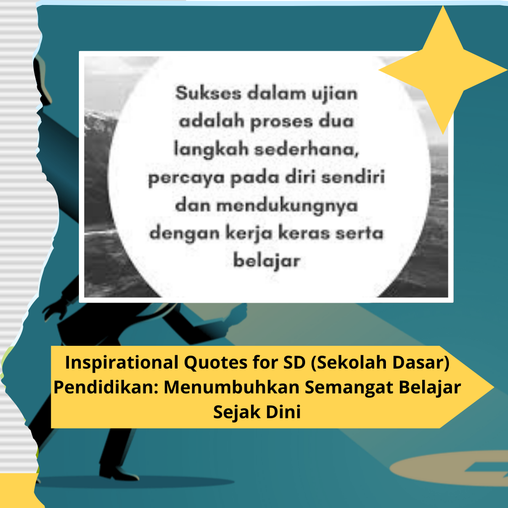 Inspirational Quotes for SD (Sekolah Dasar) Pendidikan: Menumbuhkan Semangat Belajar Sejak Dini