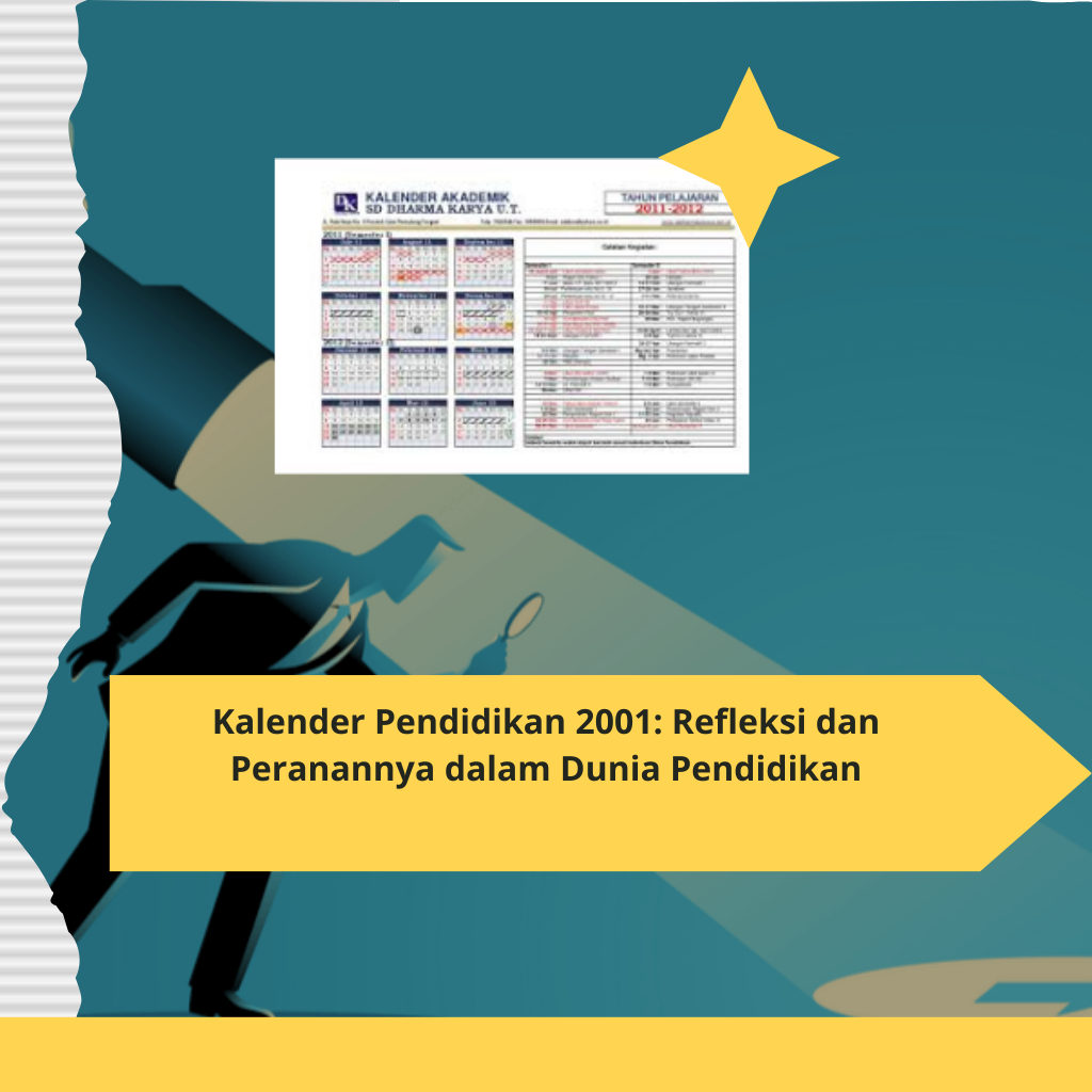 Kalender Pendidikan 2001 Refleksi dan Peranannya dalam Dunia Pendidikan