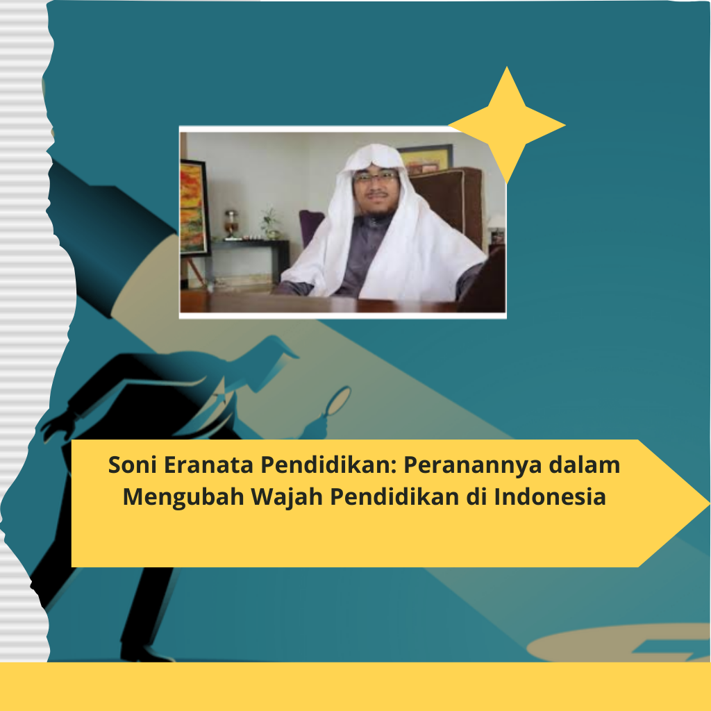 Soni Eranata Pendidikan Peranannya dalam Mengubah Wajah Pendidikan di Indonesia