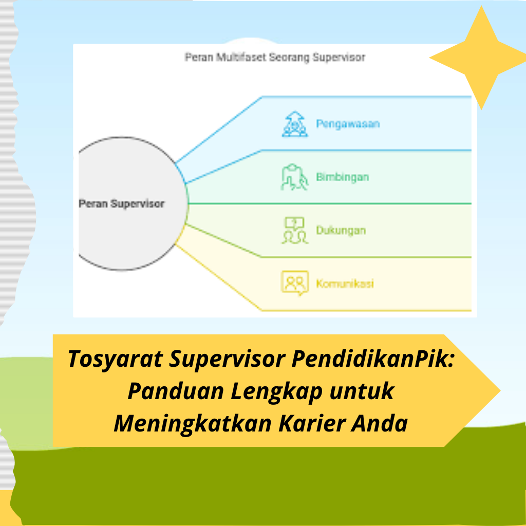 Tosyarat Supervisor PendidikanPik: Panduan Lengkap untuk Meningkatkan Karier Anda