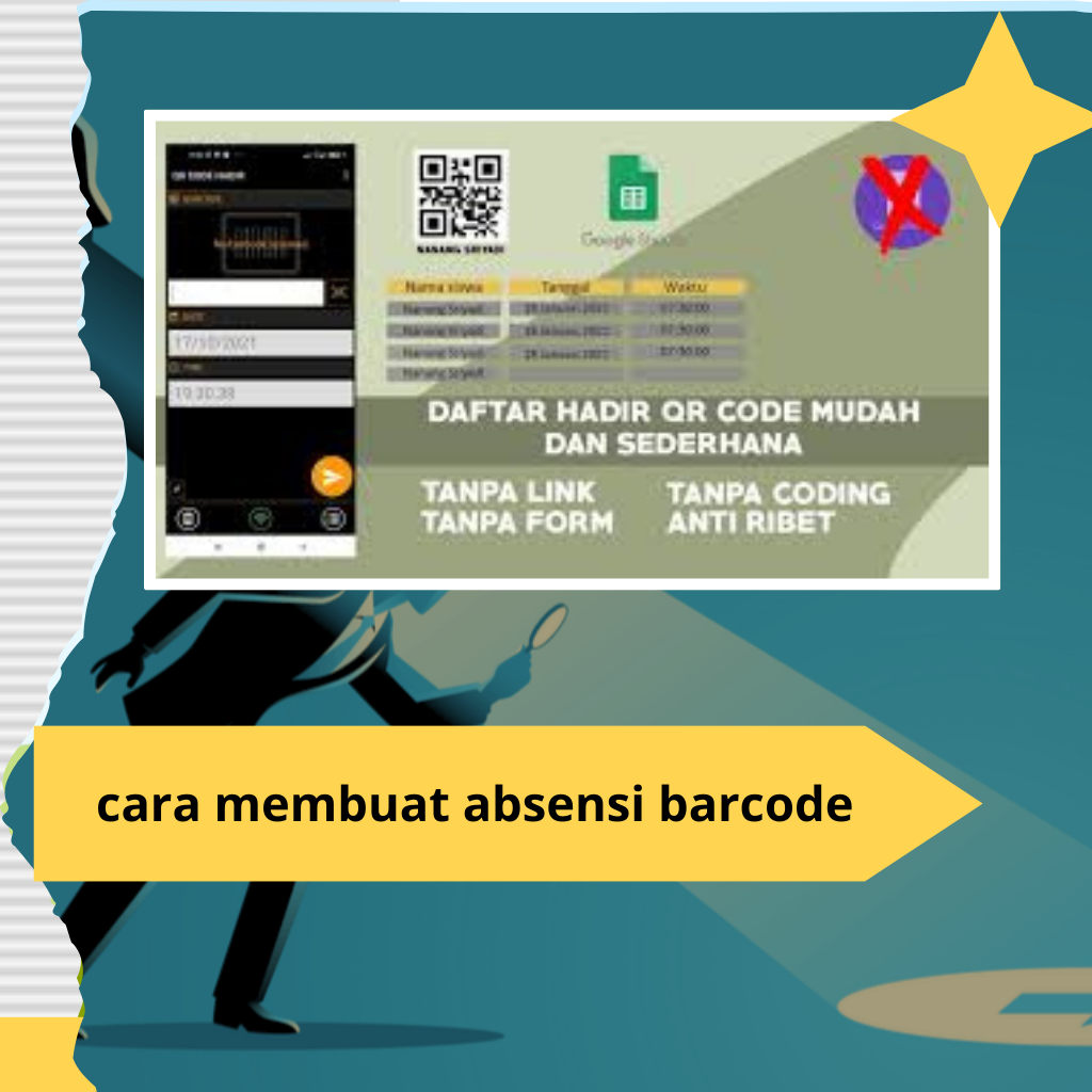 Cara Mudah Membuat Absensi Barcode untuk Mempercepat Kehadiran Karyawan