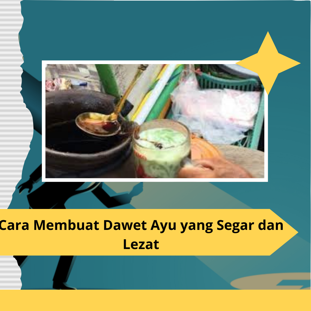 cara membuat dawet (1)