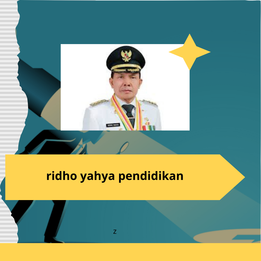 ridho yahya pendidikan