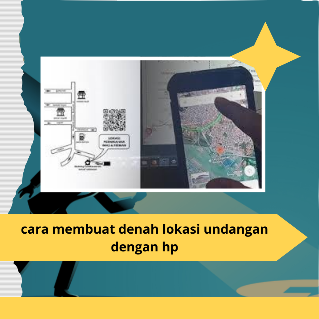 cara membuat denah lokasi undangan dengan hp