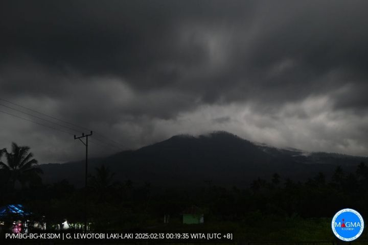 Gunung Lewotobi Laki-Laki Erupsi, Warga Diminta Menjauh