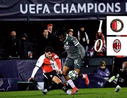 Feyenoord Menang 1-0 atas AC Milan di Leg Pertama Liga Champions