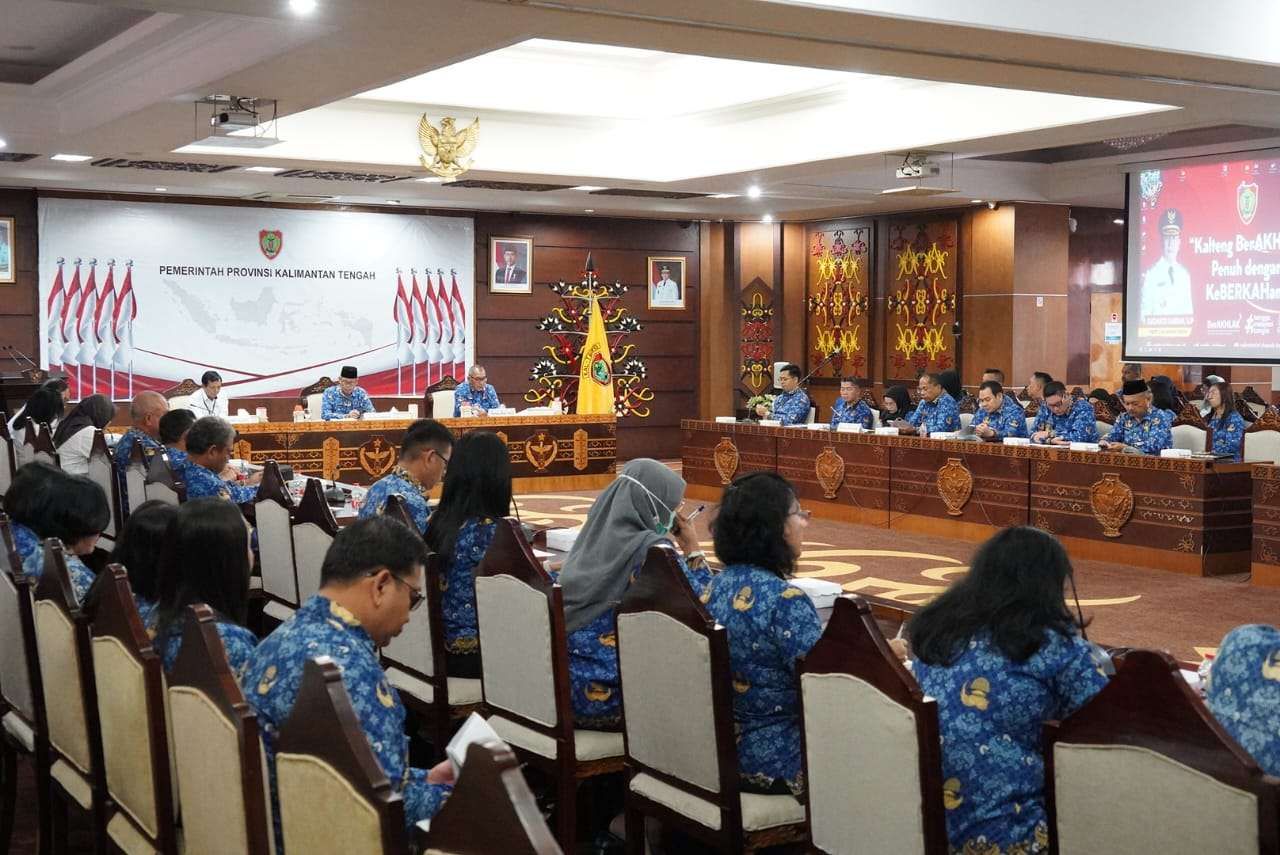 Pemprov Kalteng Ikuti Rapat Pemeriksaan Interim LKPD 2024 untuk Tingkatkan Kualitas Laporan Keuangan