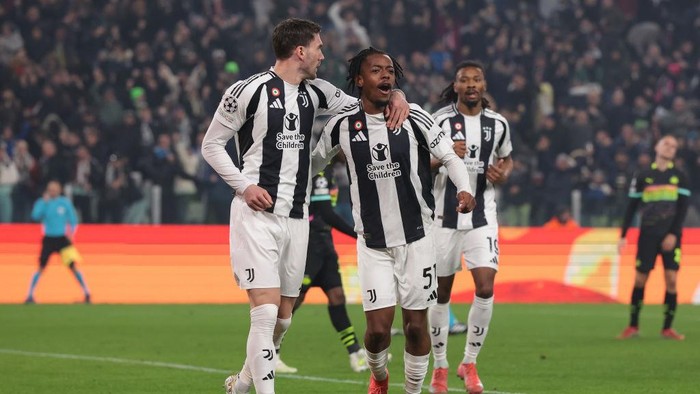 Juventus Menang 2-1 atas PSV Eindhoven di Leg Pertama Play-Off Liga Champions