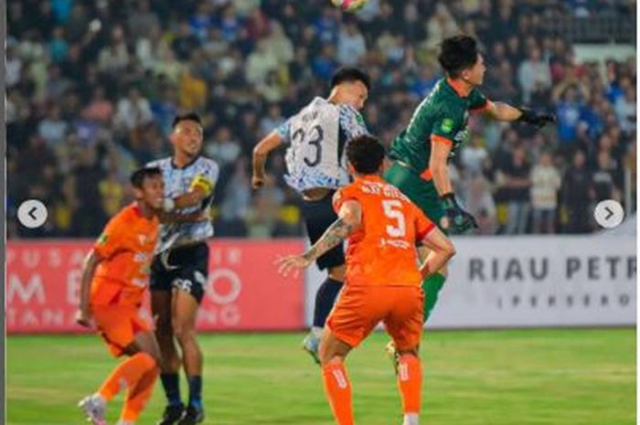 PSPS Riau Menang Dramatis 1-0 atas Persiraja Banda Aceh di Liga 2, Kiper Shin Tae-yong Dikartu Merah