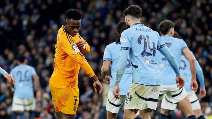 Vinicius Junior Balas Ejekan Fans Man City dengan Gaya Tengil: "15 UCL Nih Bos!"