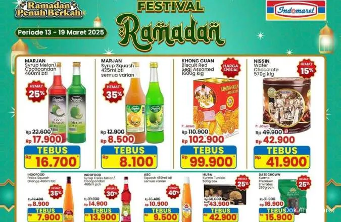 Promo Wafer Khong Guan dan Diskon Indomaret Festival Ramadan 2025