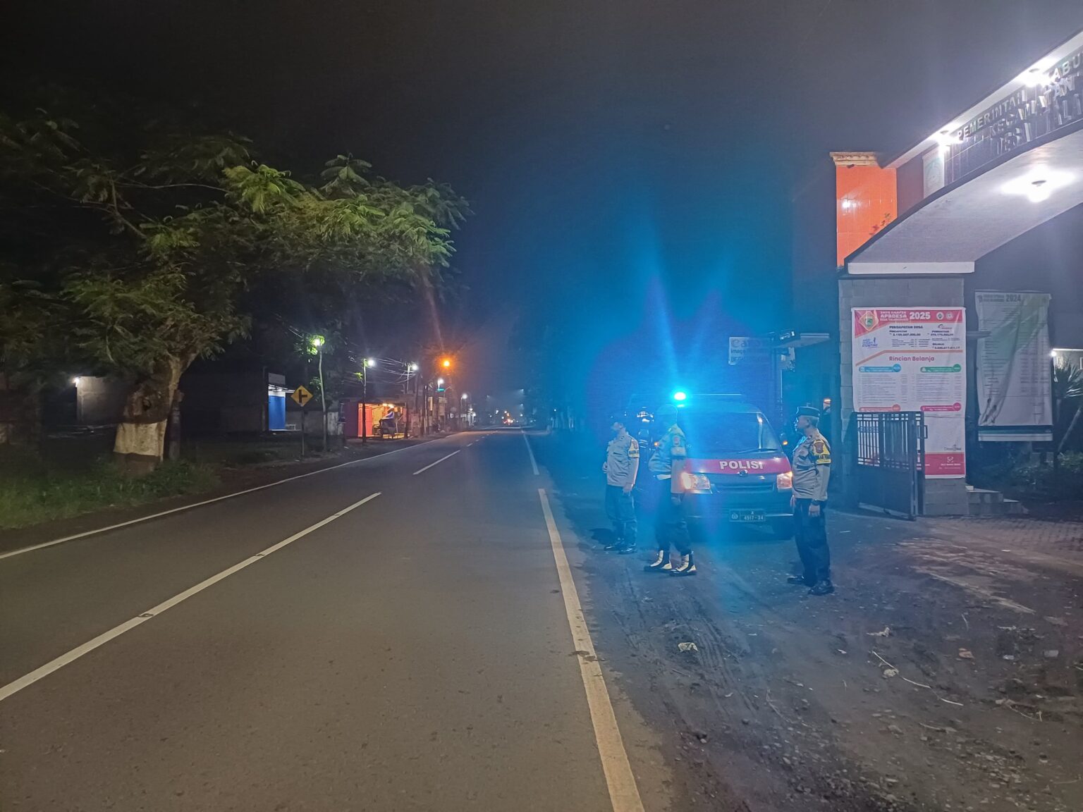 Patroli Bhabinkamtibmas Polsek Turen: Antisipasi Balap Liar dan Gangguan Kamtibmas