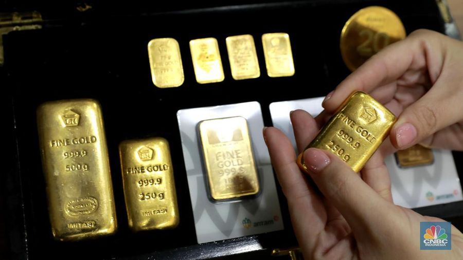 Rekor Baru! Harga Emas Antam Hari Ini Sentuh Rp 1,759 Juta per Gram
