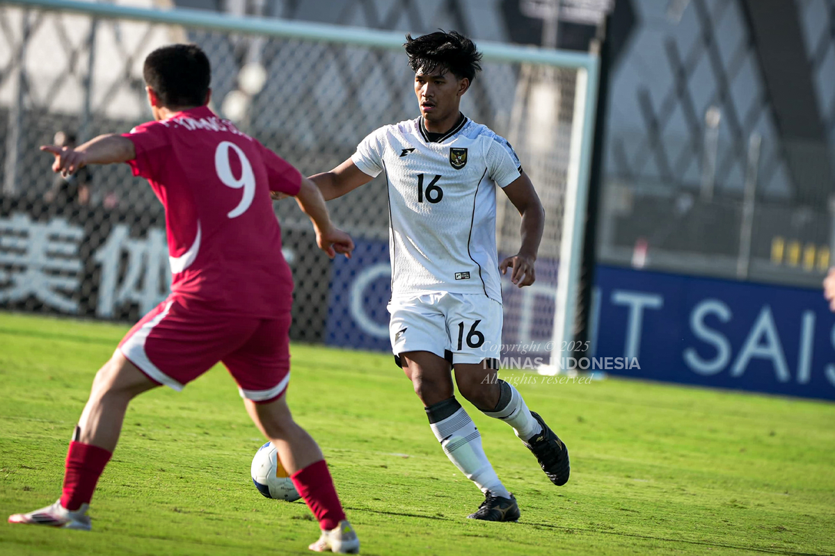 Statistik Laga Timnas U-17 Indonesia vs Korea Utara: Tanpa Sepak Pojok dan Minim Peluang