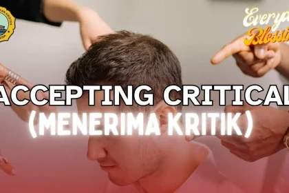 1. Menerima Kritik dengan Terbuka