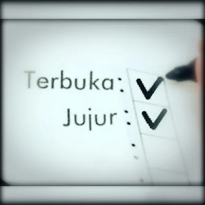 1. Menulis dengan Terbuka dan Jujur