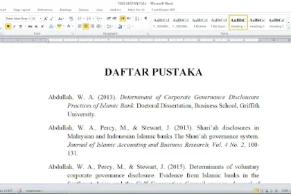 1. Mulai dengan Membuat Daftar