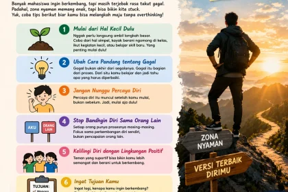 5 Kebiasaan Keluar dari Zona Nyaman Tanpa Rasa Takut Menurut Ilmu Psikologi