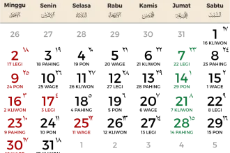 7 Tanggal Merah Agustus 2026: Libur Nasional dan Cuti Bersama
