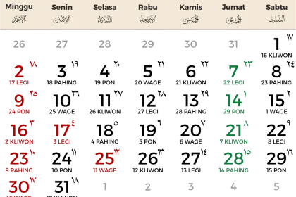 7 Tanggal Merah Agustus 2026: Libur Nasional dan Cuti Bersama
