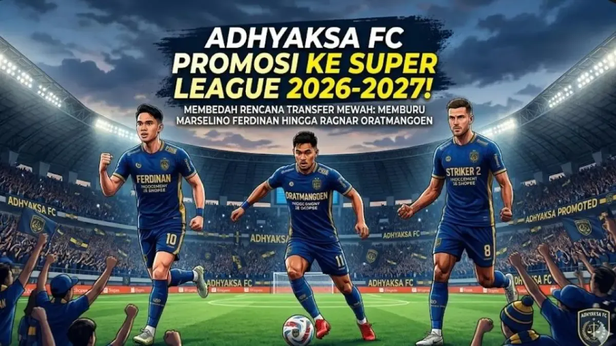 Adhyaksa FC Siap Menghadapi Super League dengan Strategi Baru
