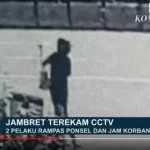 Aksi Jambret Ponsel di Jalan Sudirman Jakarta Pusat Terekam CCTV MRT, Pelaku Diburu Polisi