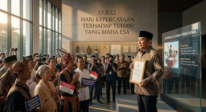 Alasan Pemerintah Tetapkan 13 Juli Sebagai Hari Kepercayaan Terhadap Tuhan Yang Maha Esa