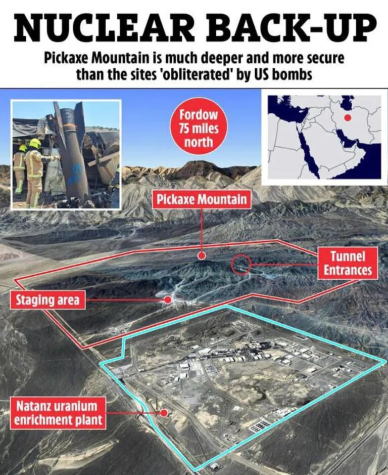 Apa itu Gunung Pickaxe, situs nuklir bawah tanah buat AS ketakutan hingga diincar Trump?