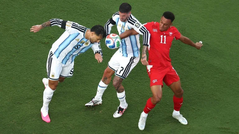 Arti Ban Hitam Pemain Timnas Argentina di Laga Perempat Final Piala Dunia 2026 vs Swiss & Aturannya