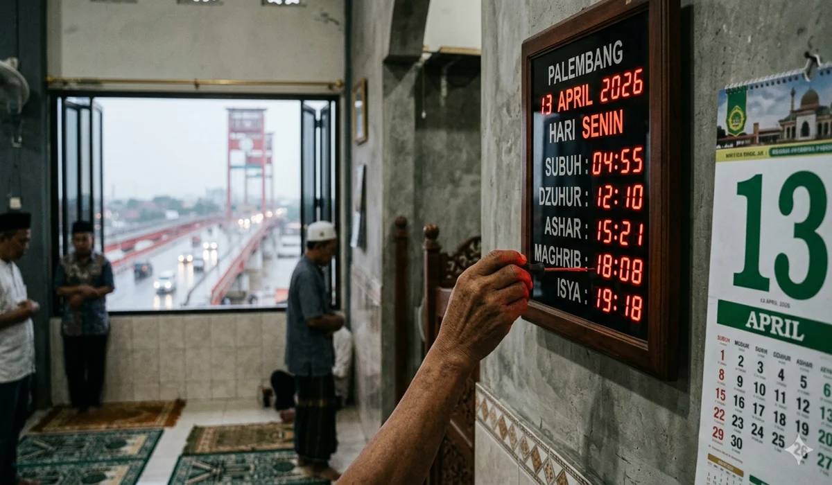 Berita Subuh Hari Ini: Kondisi Sungai Ogan Aman, Jadwal Salat, dan Kebakaran di Palembang