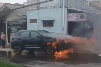 Chery Tiggo Cross CSH Baru 7 Bulan Terbakar di Bandung, Ini Penyebabnya
