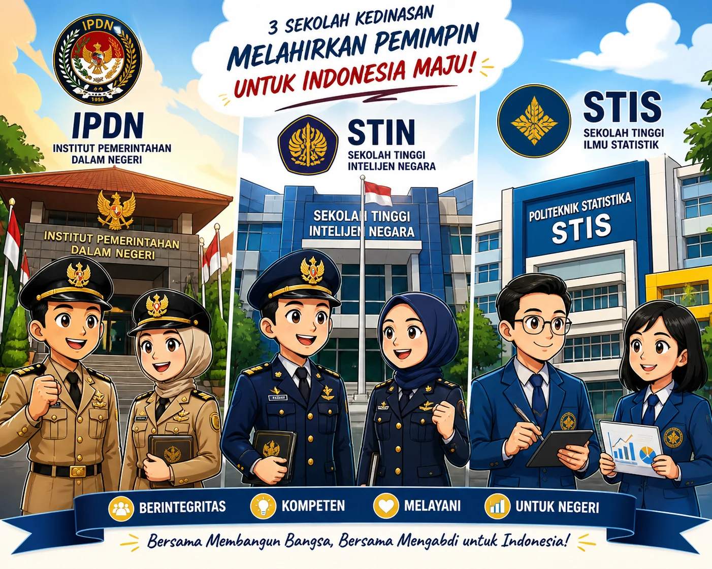 CPNS 2026: Pendaftaran Sekolah Kedinasan STIS dan STIN Segera Dibuka, Simak Syarat dan Persyaratan