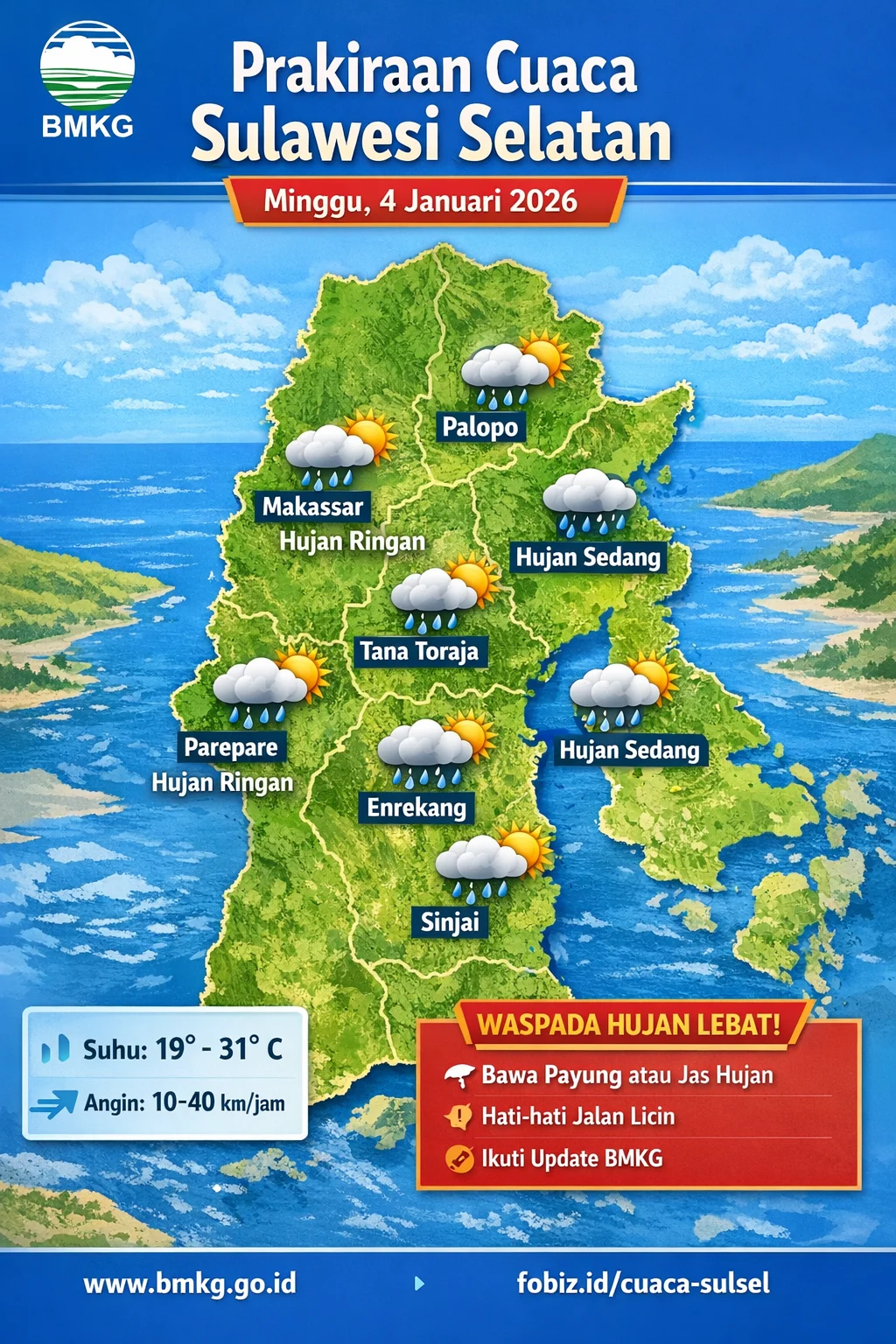 Cuaca Makassar dan Berita Lainnya di detik Sulsel, Plus Jadwal Bioskop Surabaya