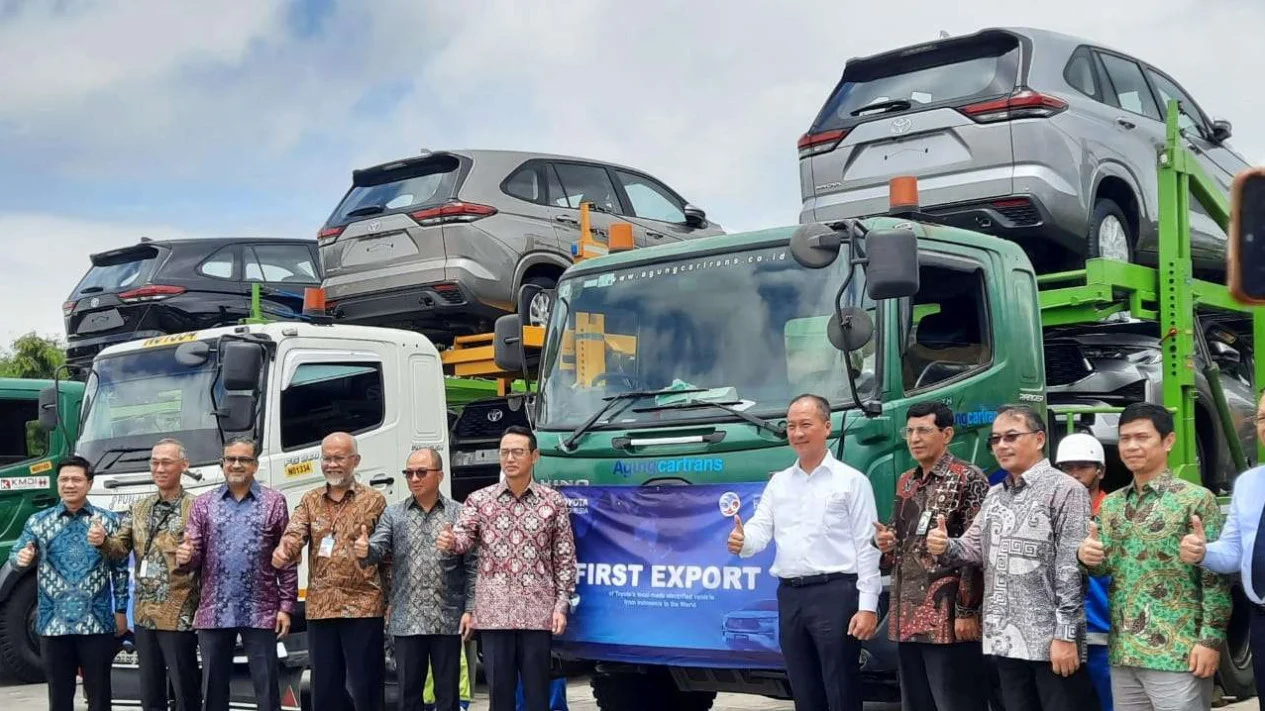 Ekspor mobil buatan Indonesia tembus 251 ribu unit, model Toyota ini paling diburu pasar global
