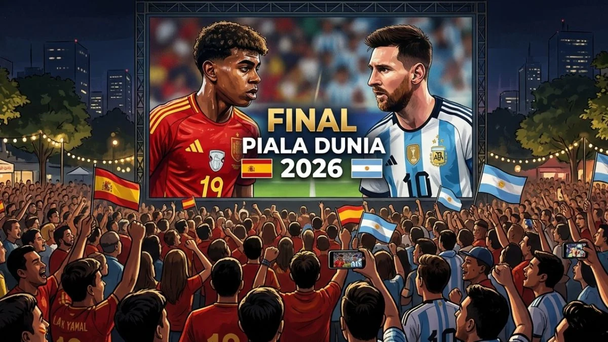 FIFA Tetapkan Durasi Half-Time Show Spanyol vs Argentina Final Piala Dunia 2026, Spanyol Juara!