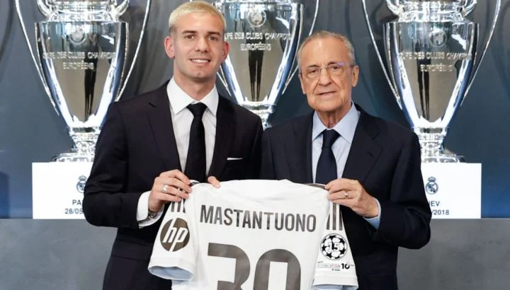 Fiorentina Bidik Wonderkid Real Madrid Franco Mastantuono, Los Blancos Hanya Buka Opsi Pinjaman
