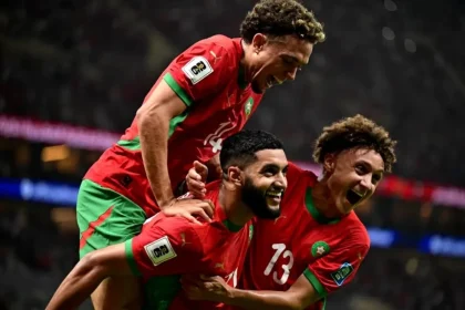 Foto: Maroko matangkan persiapan hadapi Prancis di Piala Dunia 2026 [titlebase] - Pertarungan Sengit di Stadion Boston