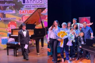 Gala Sky Debut Jadi Pianis Cilik, Keluarga Hadir Berikan Dukungan