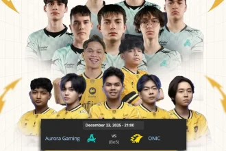 Jadwal EWC Terbaru: Onic Esports Hadapi Aurora Gaming di Perempat Final