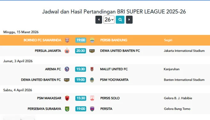 Jadwal Persib di League Cup 2026: Mulai dari November dan Persiapan Menuju Juara